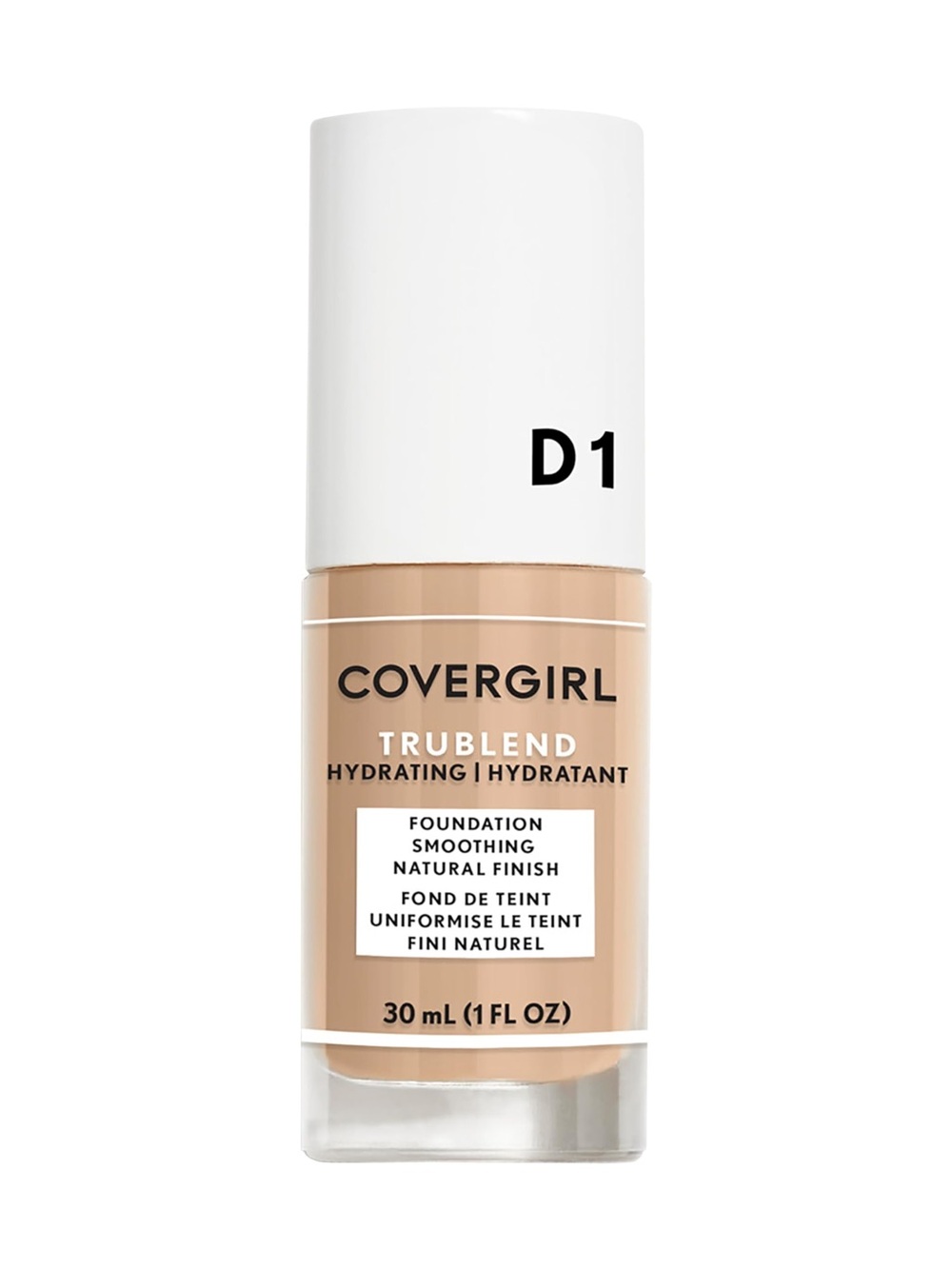 COVERGIRL TruBlend Hydrating Foundation Shade: D1 Creamy Beige